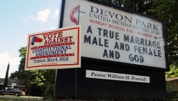 美北卡州全民公投「禁止同性婚姻」大勝