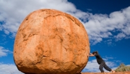 你只需要「推」它！