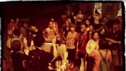 十號風雨夜無阻向露宿者送上愛心