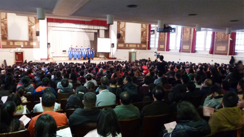 紐約閩藉教會千人慶感恩節沐浴主恩