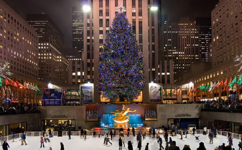 紐約時代廣場播放耶穌降生短片