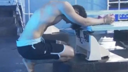 吳建豪競技《星跳水立方》跳水前必數次禱告