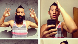 林書豪自扮哈登大鬍照惹數千球迷樂翻天