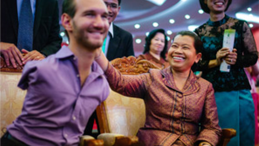 力克胡哲:生命的福音傳播無遠弗界