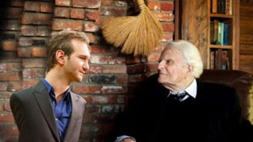 葛培理與力克會面 激勵其佈道心志