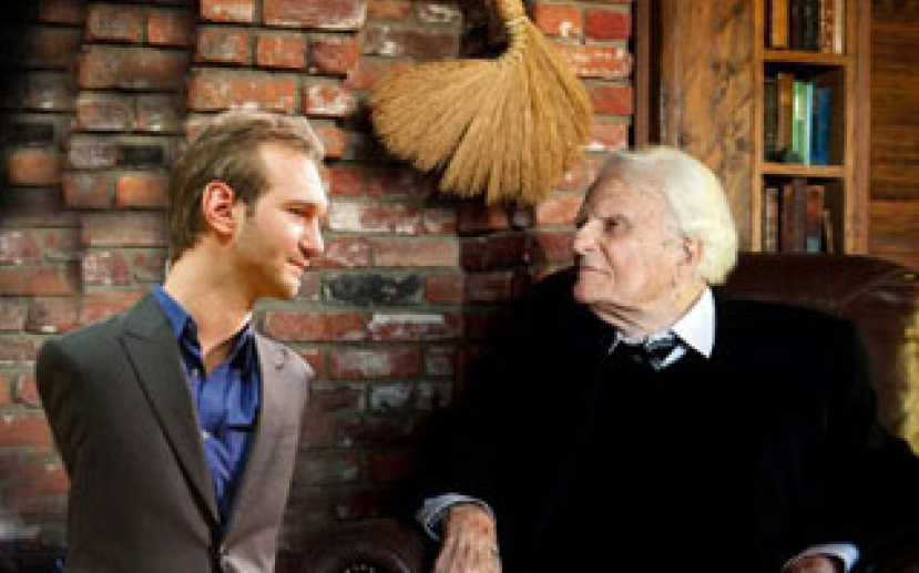 葛培理與力克會面 激勵其佈道心志