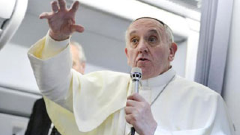 教宗首談同性戀:愛罪人、恨惡罪