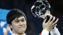 孫楊摘三金獲世游賽最佳運動員