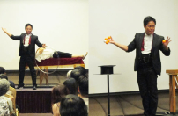 「神奇聖誕」佈道會動員 魔術大師鄺健雄即席獻技