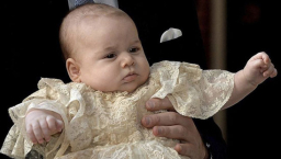 英小王子喬治倫敦小教堂受洗