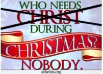 無神論者時代廣場「聖誕不要基督」 挑釁廣告惹火