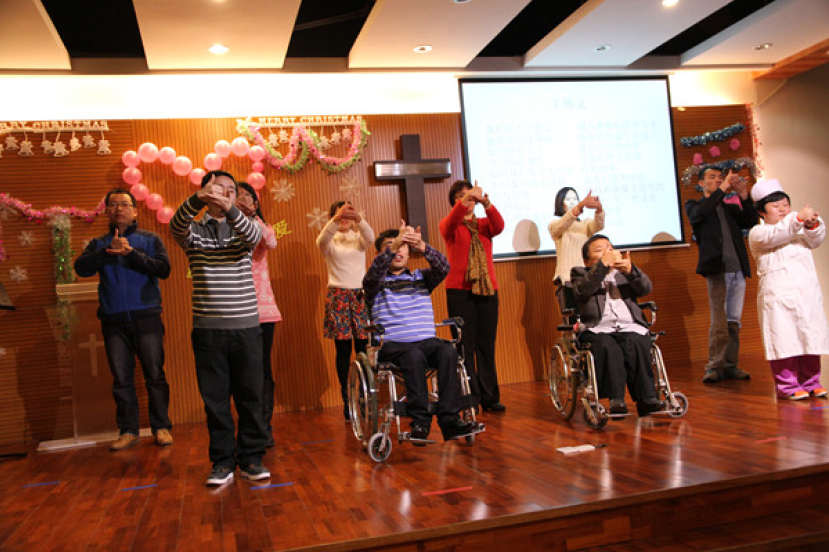 深圳多間家庭教會合辦聖誕晚會