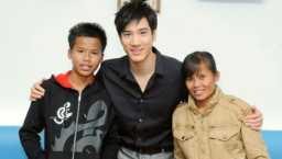 王力宏資助寮國貧童6年 展望會感恩會溫馨重聚