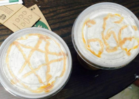 星巴克咖啡畫撒旦符號冒犯天主教徒