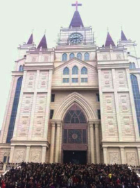 溫州教堂十字架招忌面臨爆破強拆 數千信徒守護