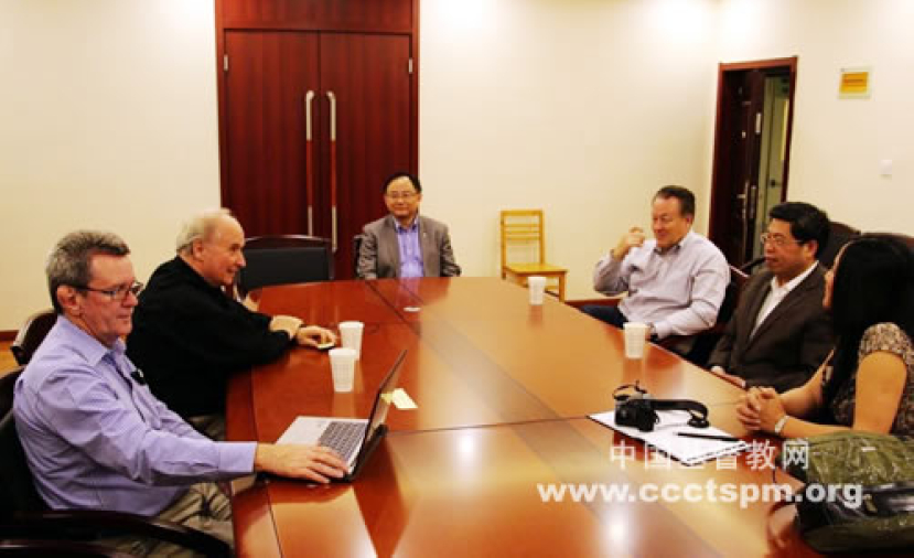 芝加哥大型教會代表訪江蘇基督教兩會