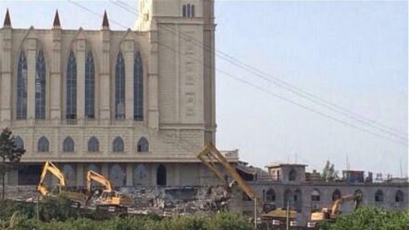 溫州再有兩所教堂遭強拆 三江信徒陷試煉