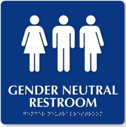 公廁浴室更衣間不分男女 休士頓新法挨轟