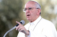 方濟教宗首晤教會性侵受害者並公開致歉