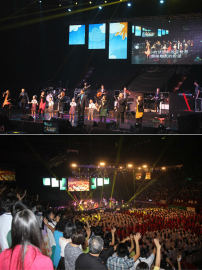 讚美之泉大陸首度領會 5000信徒讚美飛揚