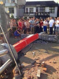 溫州持續拆十字架 平陽縣教堂遭殃