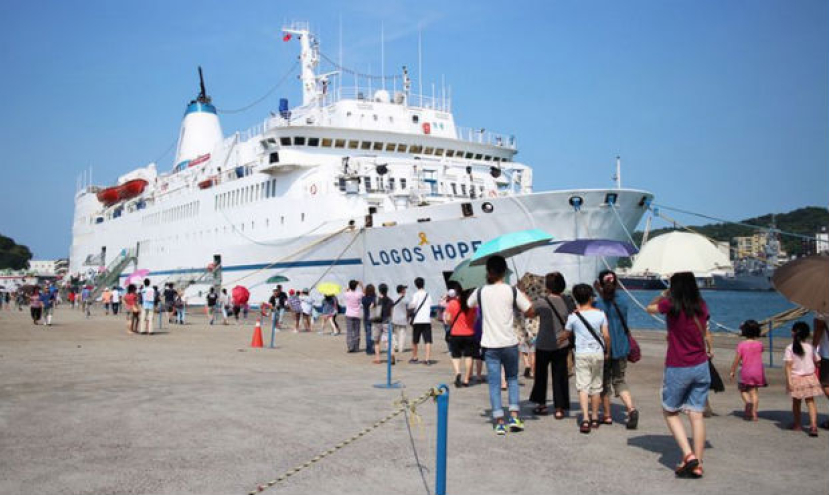 全球最大的海上書展「望道號」首訪台灣