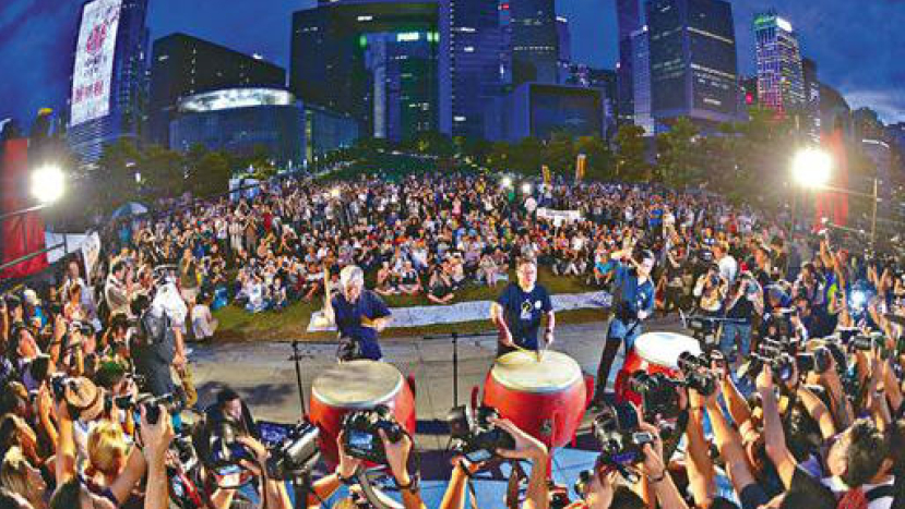 人大常委普選方案「落閘」基督徒聲援和平佔中