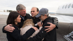 薩伊德牧師到達美國 與葛福臨及家人相聚