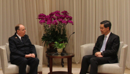 救世軍國際領袖訪問香港 特首梁振英會談表支持