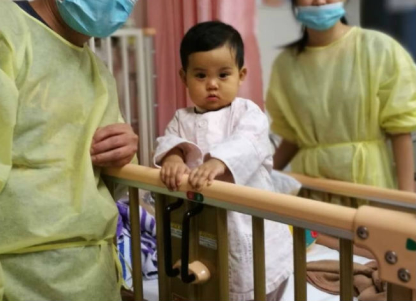 小予恩肝臟手術後恐變植物人 網民禱告祝福