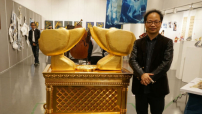 「祝福亞洲」藝術作品水平高 真實比例金約櫃甚有特色