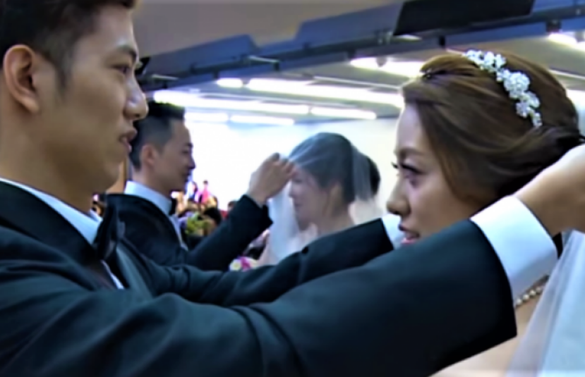 「十十相繫」婚禮 台20對新人高喊捍衛婚姻