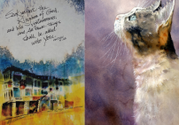 「六感交集」4月藝術展 專訪周文志:藝術品服侍基層