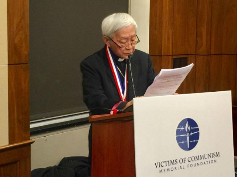 陳日君獲頒自由獎 籲紀念中港民主鬥士亡者