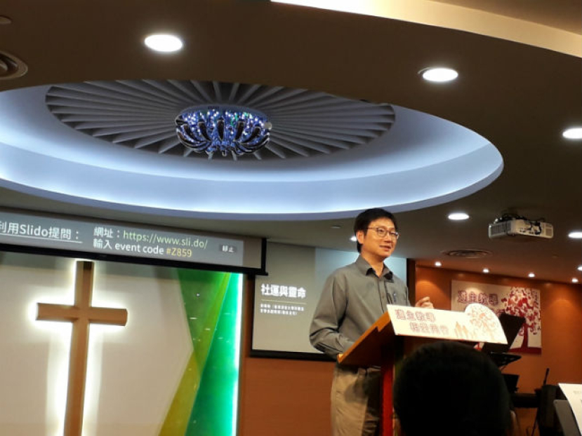 政教關係講座 郭偉聯:講台不是用來派系鬥爭