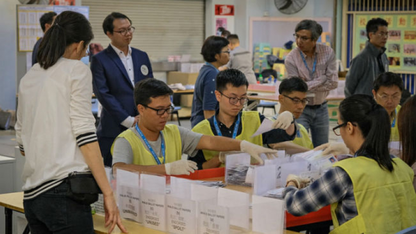 區議會選舉人心歸向民主 人權組織促林鄭改革免後悔