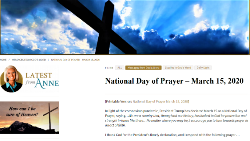 葛培理女兒全國祈禱日 求恕10宗罪盼上帝轉臉美國