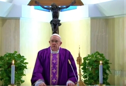 教宗呼籲全球信徒合一 誦主禱文為疫情困頓者祈求