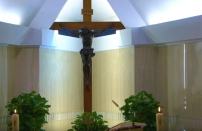 教宗四旬期清晨彌撒:耶穌為受苦者悲泣