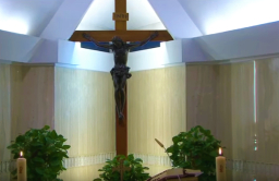 教宗四旬期清晨彌撒：耶穌為受苦者悲泣