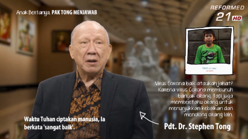 唐崇榮牧師與小孩答客問 上帝沒有創造疫病