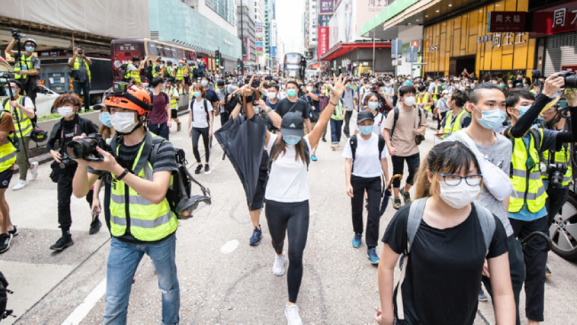 反港版《國安法》激起千人浪 教界指失宗教自由 學生憂國民教育重來