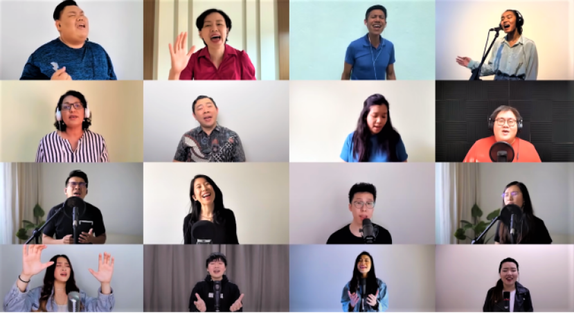逾百歌手網上合唱《祝福馬來西亞》萬人擊點士氣回升抗疫