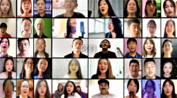 內地學生合唱抗疫之歌《祝福中國》 祈主臉光照耀國民