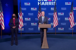 拜登發表勝利講話 生命倫理組織斥「墮胎總統」