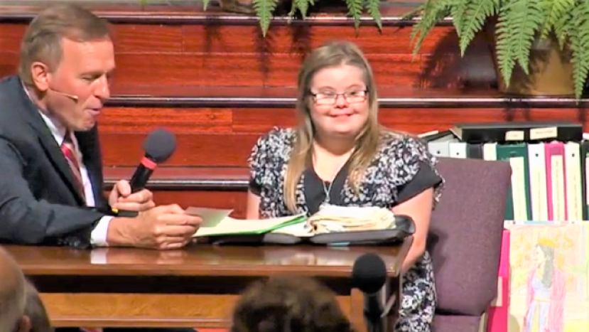 唐氏綜合女子9年時間 抄畢全本聖經