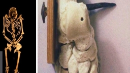 英國古墓驚現被釘十字架男子骸骨