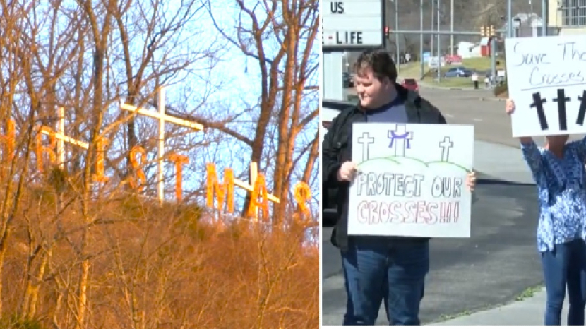 田納西州擬拆十字架 教堂另立16呎高十架抗衡