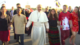 歐洲青年會議 教宗籲團結反抗戰爭