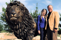 藝術家創作「1號猶大獅子」象徵基督徒與猶太人合一